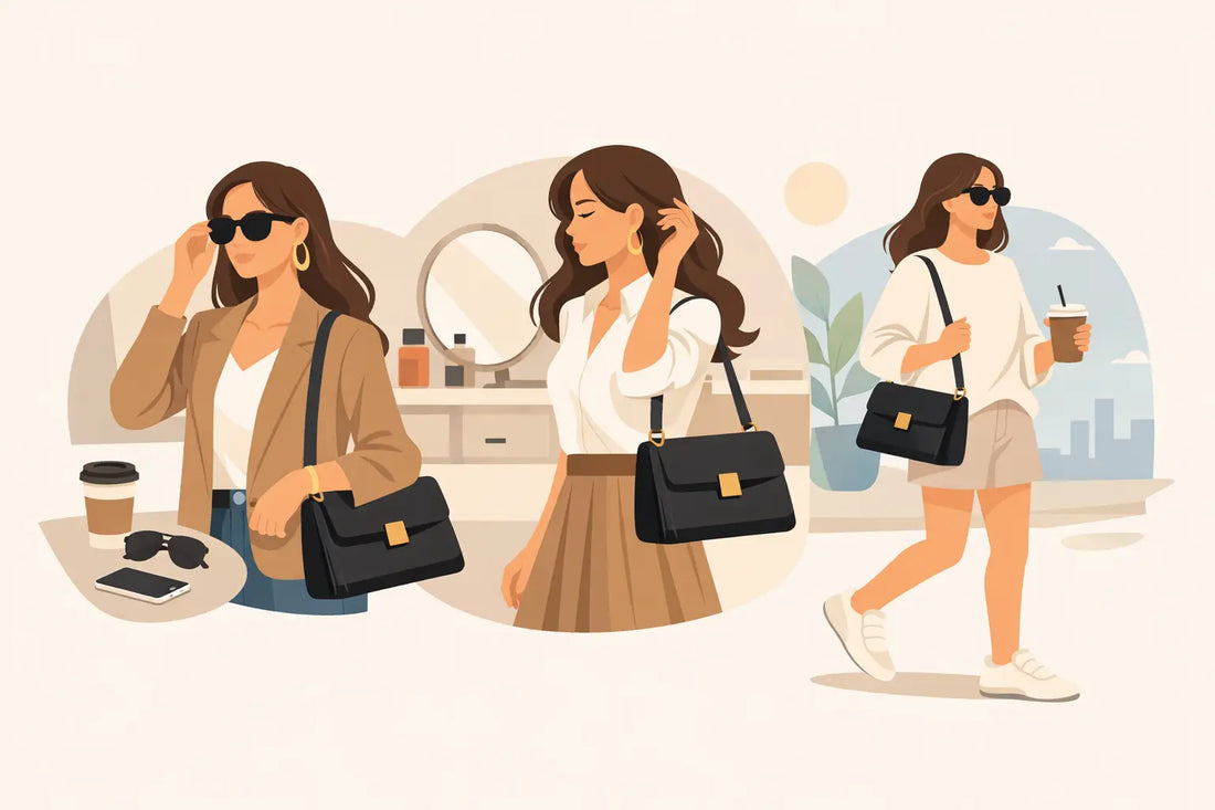 Hoe style je een designer handtas dagelijks?
