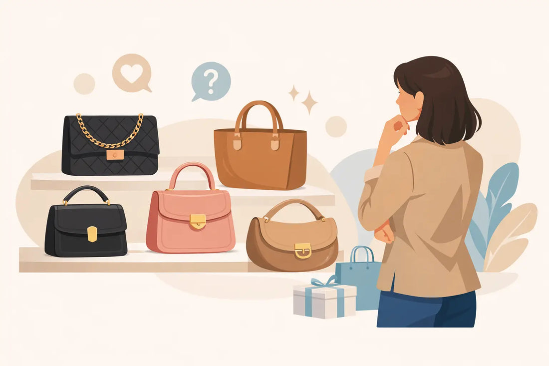 Designer tas voor eerste aankoop kiezen
