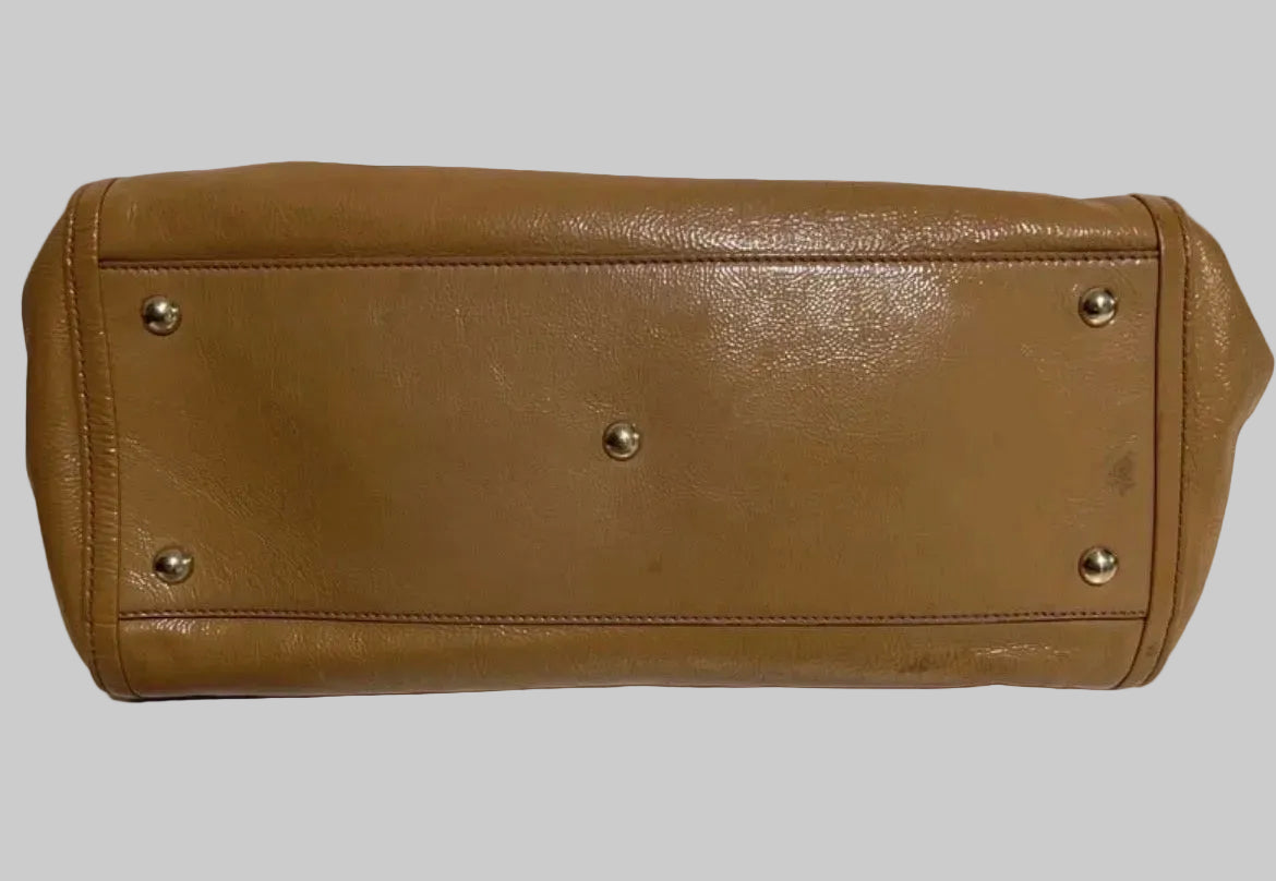 Gucci Soho Shoulder Bag – Camel Leather