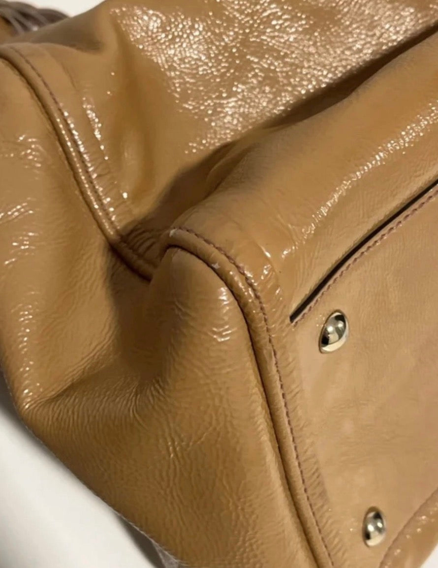 Gucci Soho Shoulder Bag – Camel Leather