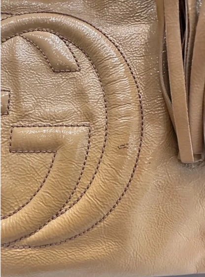 Gucci Soho Shoulder Bag – Camel Leather