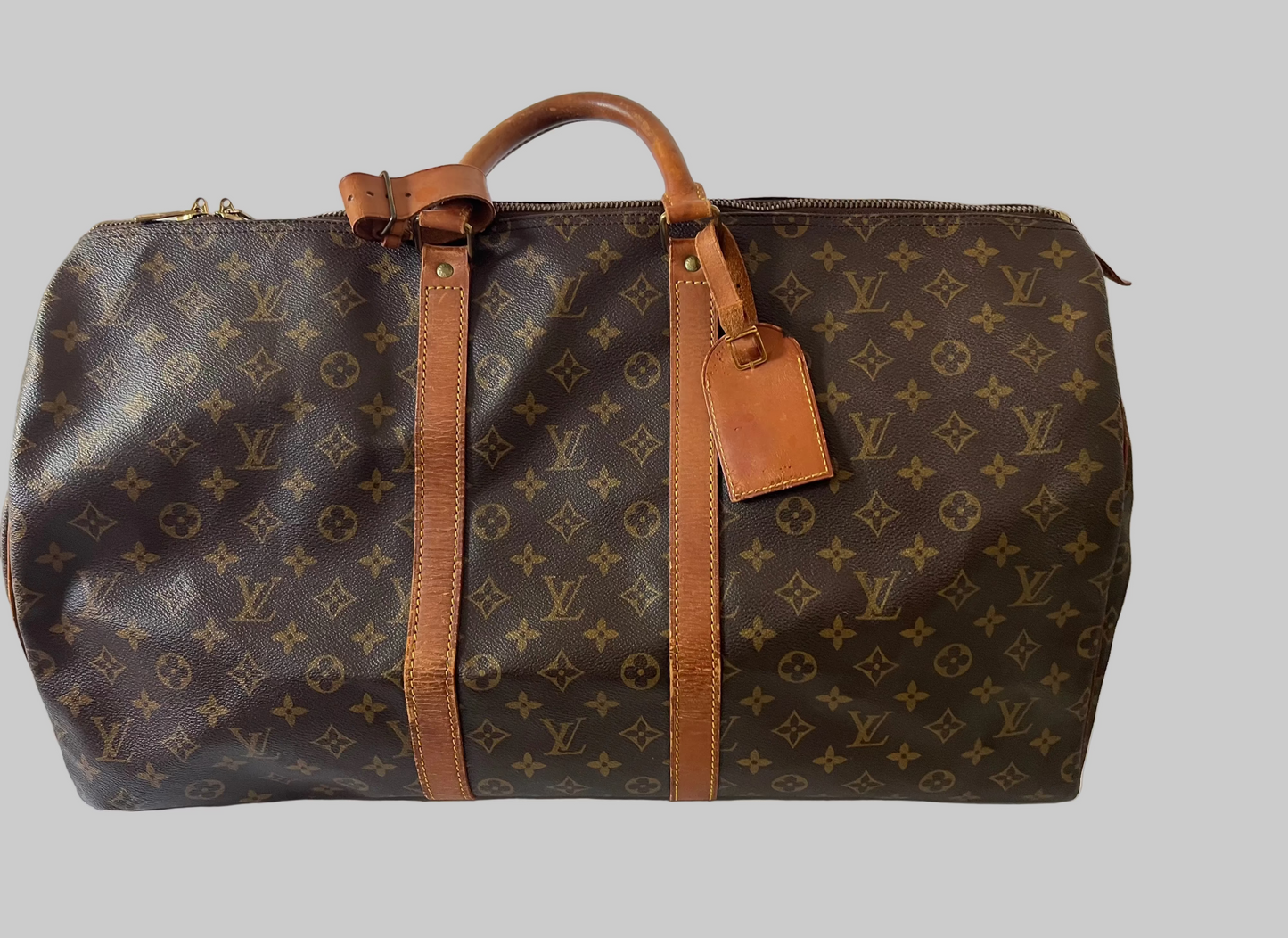 Louis Vuitton Keepall 55 Monogram Travel Bag – Vintage