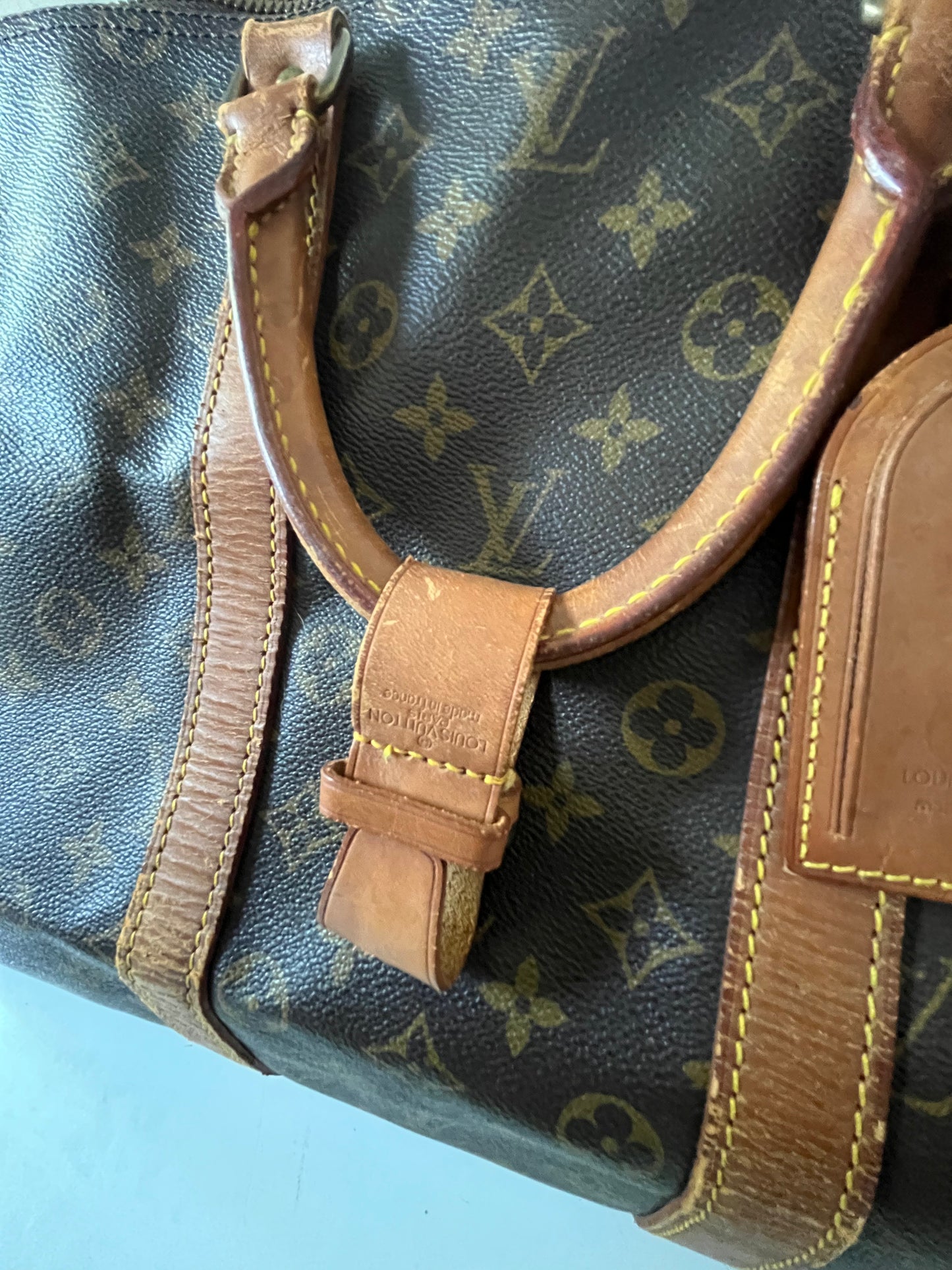 Louis Vuitton Keepall 55 Monogram Travel Bag – Vintage