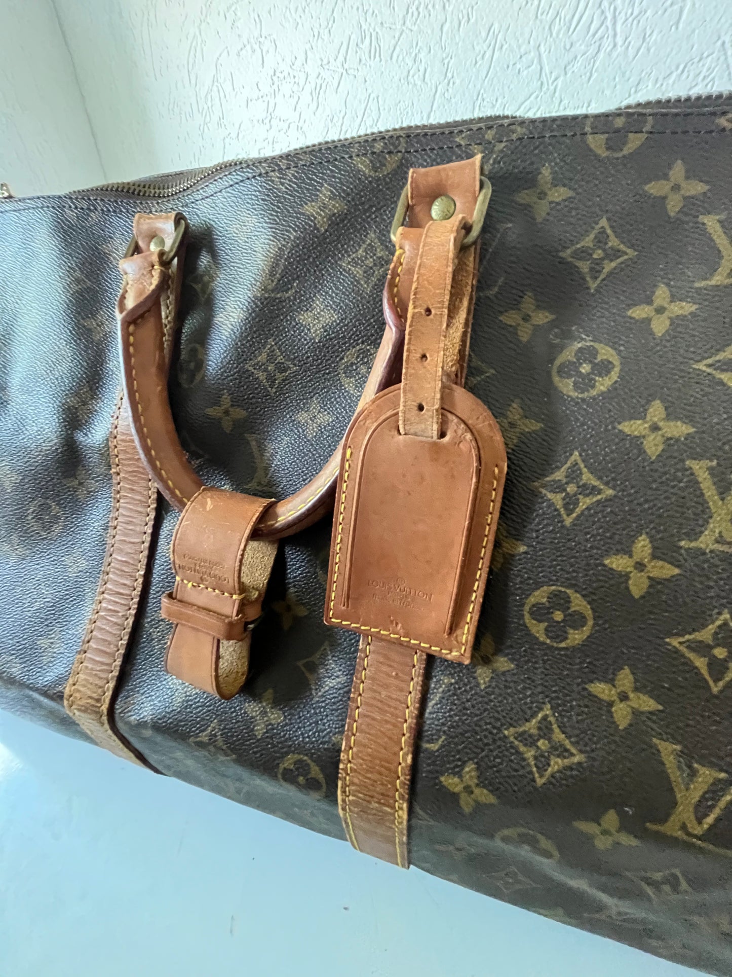 Louis Vuitton Keepall 55 Monogram Travel Bag – Vintage