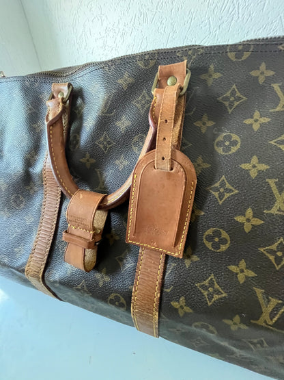 Louis Vuitton Keepall 55 Monogram Travel Bag – Vintage