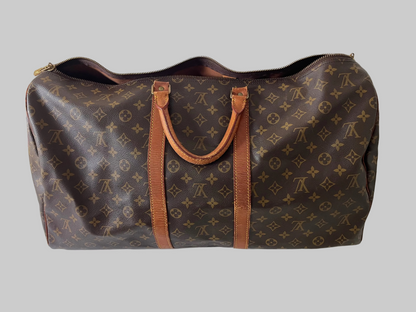 Louis Vuitton Keepall 55 Monogram Travel Bag – Vintage
