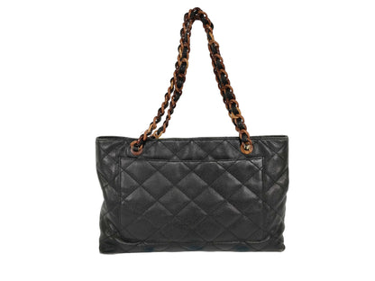 Chanel quilted shopper bag
