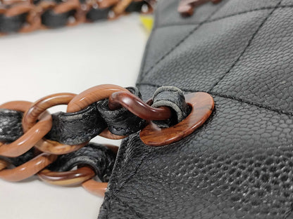 Chanel quilted shopper bag