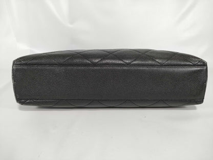 Chanel quilted shopper bag