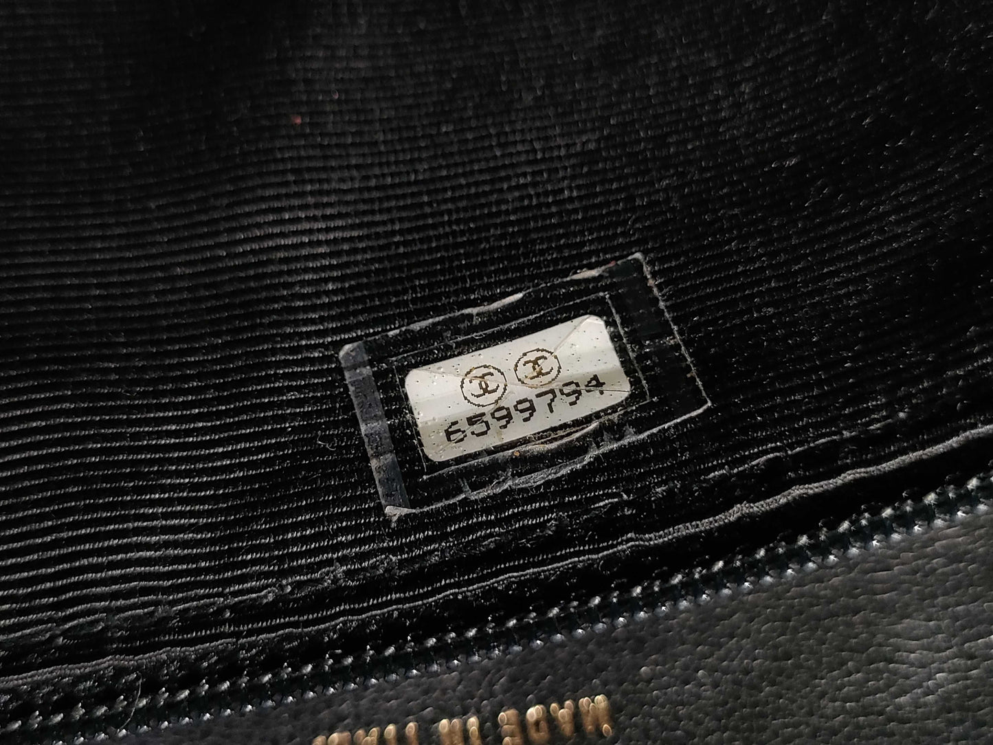 Chanel quilted shopper bag
