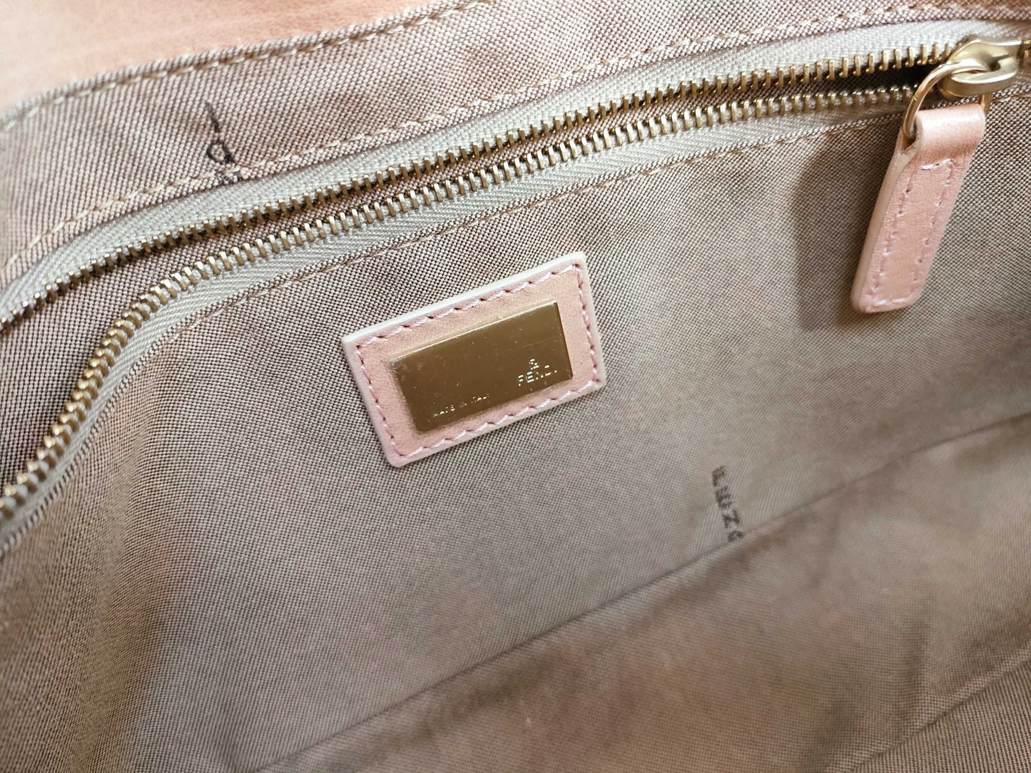 Fendi Mamma Baguette Double Chain Shoulder Bag